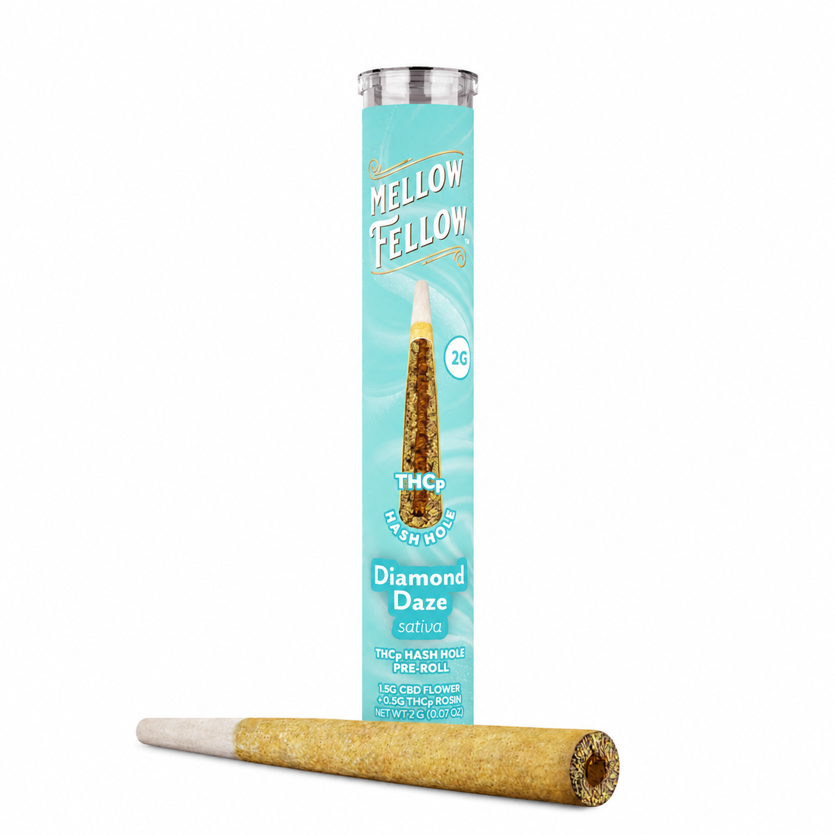 MELLOW FELLOW 2G THCp HASH HOLE