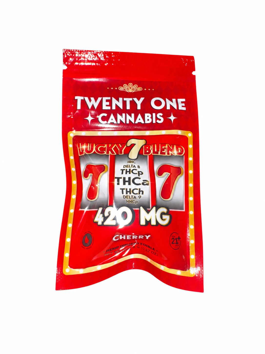TWENTY ONE CANNABIS 420MG GUMMY