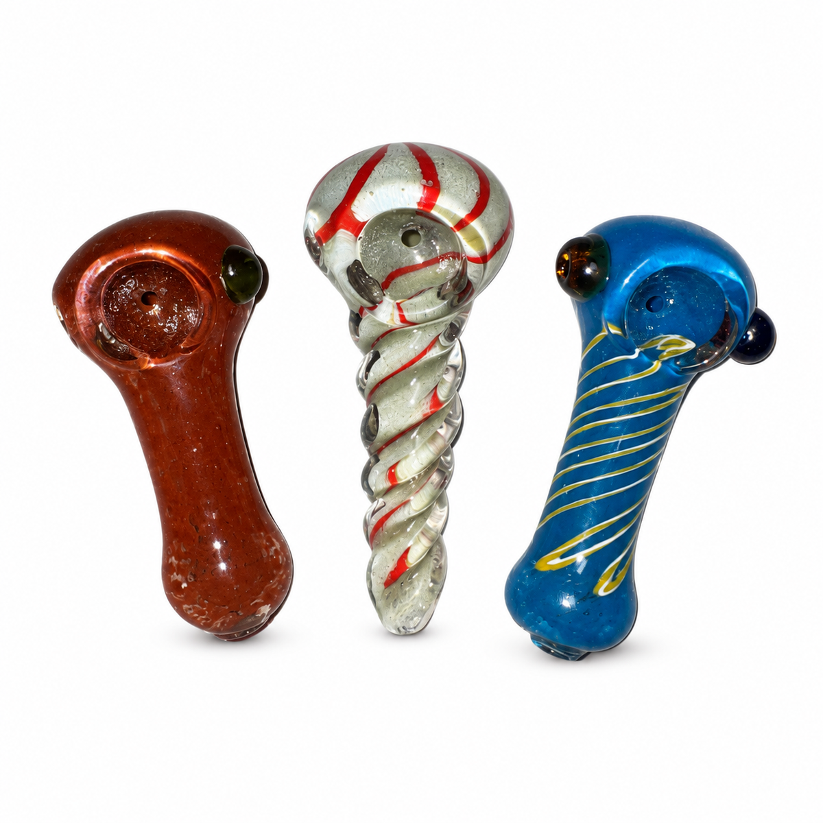2.5" Bright Right Hand Pipe
