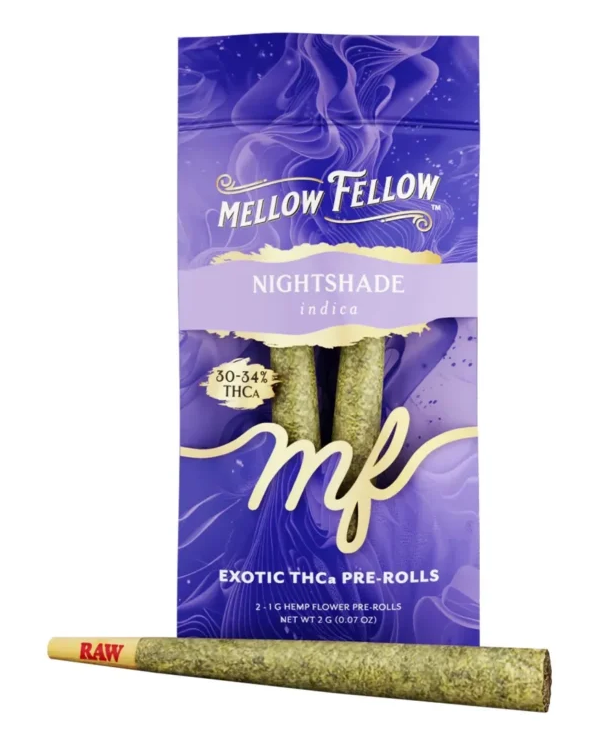 Mellow Fellow Exotic THCA Pre-Rolls 2ct (2g)