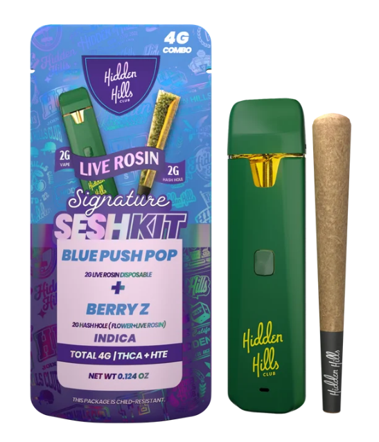 Sesh Kit (2G Disposable+ 2G Hash Hole)